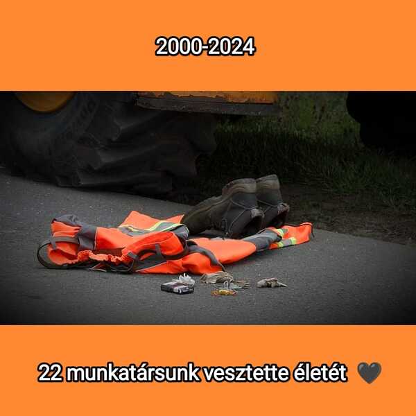 Vigyázzunk a munkavégzőkre! 